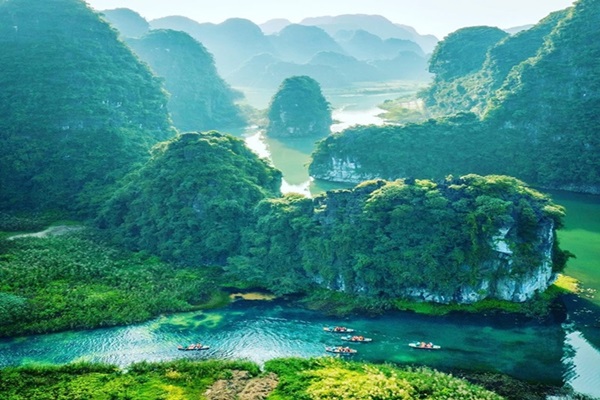 Ninh Binh Day Tour: Deluxe Hoa Lu Trang An Mua Cave Small Group – Limousine Bus