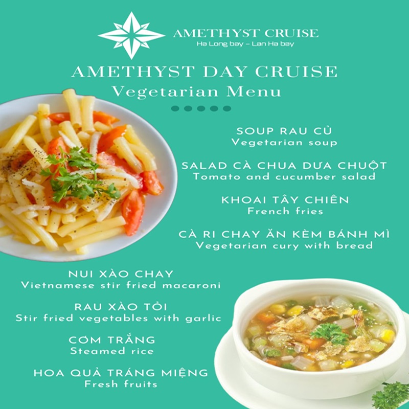 Amethyst Cruise – A Luxury Daily Cruise in Halong Bay – 7 Hours Cruising