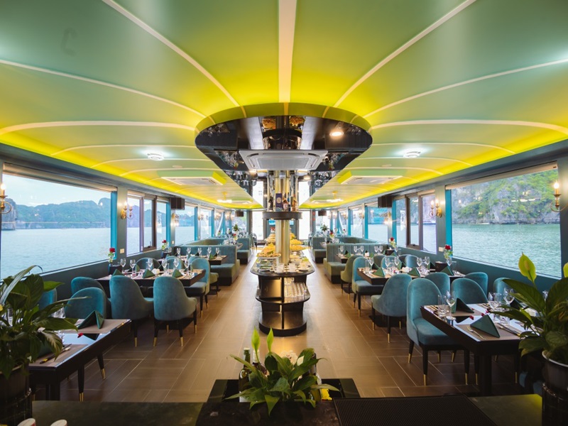 Amethyst Cruise – A Luxury Daily Cruise in Halong Bay – 7 Hours Cruising