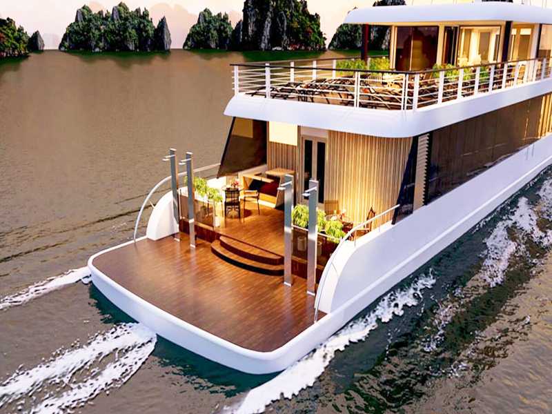 Jade Sails – A Most Luxury Halong Bay & Lan Ha Bay 8 Hours Cruising