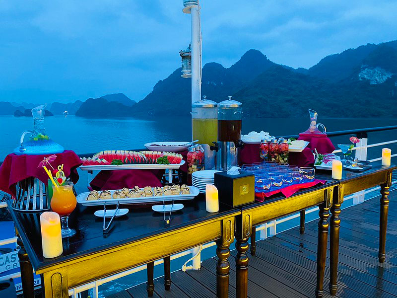 La Casta Daily Luxury Halong Bay Cruise – 8 Hours Cruising – Limousine Bus